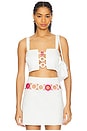 view 1 of 5 x REVOLVE Square Neck Crop Top in Pink