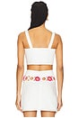 view 3 of 5 x REVOLVE Square Neck Crop Top in Pink