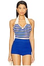view 1 of 5 Ali Halter Top in Navy