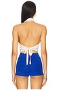 view 3 of 5 Ali Halter Top in Navy