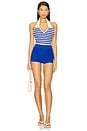 view 4 of 5 Ali Halter Top in Navy