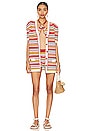 view 1 of 4 Striped Crochet Cardigan in Multicolor