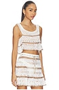 view 2 of 4 Cleo Hand-crocheted Top in Ivory