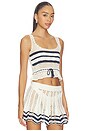 view 2 of 4 Amie Hand-crocheted Top in Ivory