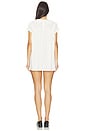 view 3 of 3 Babydoll Dress in White