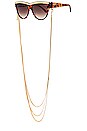 view 2 of 5 CHAINE POUR LUNETTES DE SOLEIL NAYA in Gold