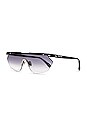 view 2 of 5 LUNETTES DE SOLEIL SKY in Black & Grey Gradient