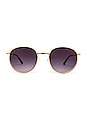 view 1 of 5 GAFAS DE SOL SYD in Gold & Black Gradient