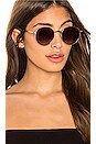 view 5 of 5 GAFAS DE SOL SYD in Gold & Black Gradient