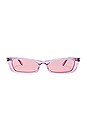view 1 of 5 LUNETTES DE SOLEIL RILEY in Pink
