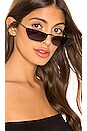 view 5 of 5 LUNETTES DE SOLEIL ROBYN in Black & Grey Gradient