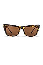 view 1 of 5 GAFAS DE SOL JAYMES in Tortoise & Brown