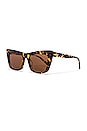 view 2 of 5 GAFAS DE SOL JAYMES in Tortoise & Brown