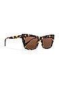 view 4 of 5 GAFAS DE SOL JAYMES in Tortoise & Brown