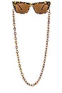 view 1 of 4 CHAINE POUR LUNETTES DE SOLEIL AVERY in Brown