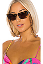 view 4 of 4 CHAINE POUR LUNETTES DE SOLEIL AVERY in Brown