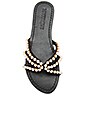 view 4 of 5 SANDALIA PEARL in Black
