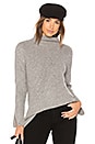 view 1 of 4 Mock Neck Cashmere Sweater in Gray
