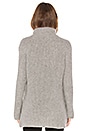 view 3 of 4 Mock Neck Cashmere Sweater in Gray