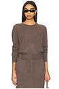 view 1 of 4 Crew Pullover in Cacao