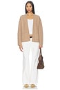 view 4 of 4 Ultra Luxe Cashmino Cardigan in Mocha