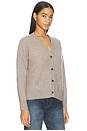 view 2 of 4 Cloud Cashmere Cardigan in Timber