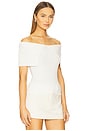view 2 of 4 Luxe Cotton Silk Top in White