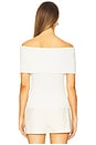 view 3 of 4 Luxe Cotton Silk Top in White