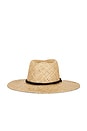 view 3 of 4 CHAPEAU FEDORA MARIANA in Natural