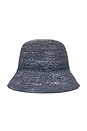 view 2 of 3 Aubree Bucket Hat in Denim