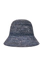 view 3 of 3 Aubree Bucket Hat in Denim