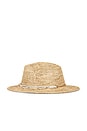 view 4 of 4 Arielle Fedora Hat in Natural