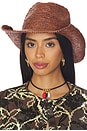 view 1 of 4 Diano Cowboy Hat in Brown
