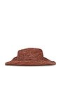 view 4 of 4 Diano Cowboy Hat in Brown