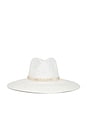 view 2 of 5 Michelle Fedora Hat in White