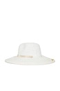 view 4 of 5 Michelle Fedora Hat in White