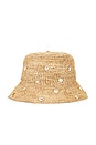 view 2 of 2 Shelley Bucket Hat in Natural