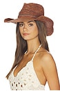 view 1 of 3 Ashley Cowboy Hat in Brown