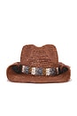 view 2 of 4 SOMBRERO COWGIRL TELLURIDE in Brown
