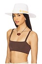 view 1 of 3 Kaylee Fedora in White
