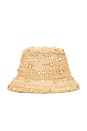 view 3 of 3 Pearle Bucket Hat in Natural