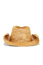 view 3 of 3 Diano Cowboy Hat in Cocoa