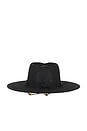 view 3 of 3 Scarlett Cowboy Hat in Black