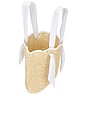 view 4 of 4 Capri Tote Bag in Natural & White