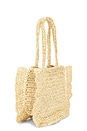 view 3 of 4 Kamila Tote Bag in Natural & Gold