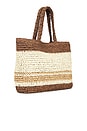 view 3 of 4 Amalfi Tote Bag in Natural & Browns