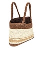 view 4 of 4 Amalfi Tote Bag in Natural & Browns