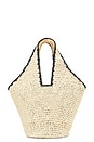 view 2 of 4 Kayla Tote Bag in Natural & Black