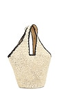 view 3 of 4 Kayla Tote Bag in Natural & Black