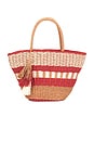 view 1 of 4 Mallorca Tote Bag in Red